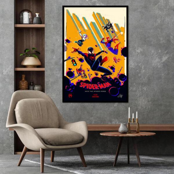 SPIDER-MAN INTO THE SPIDER-VERSE POSTER