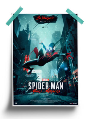 SpiderMan Miles Morales Poster
