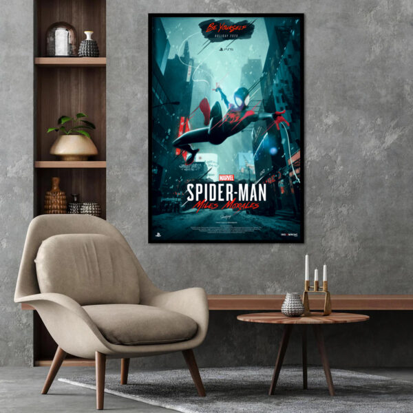 SpiderMan Miles Morales Poster
