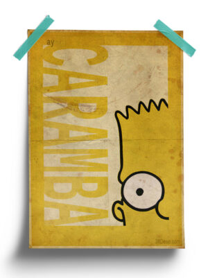 Bart Simpson | The Simpsons Minimalist Poster