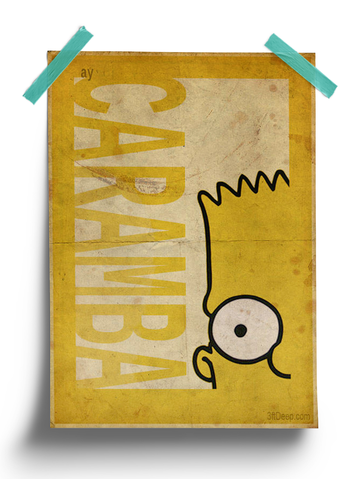 Bart Simpson | The Simpsons Minimalist Poster