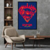 SUPERMAN 85 Years Anniversary Poster