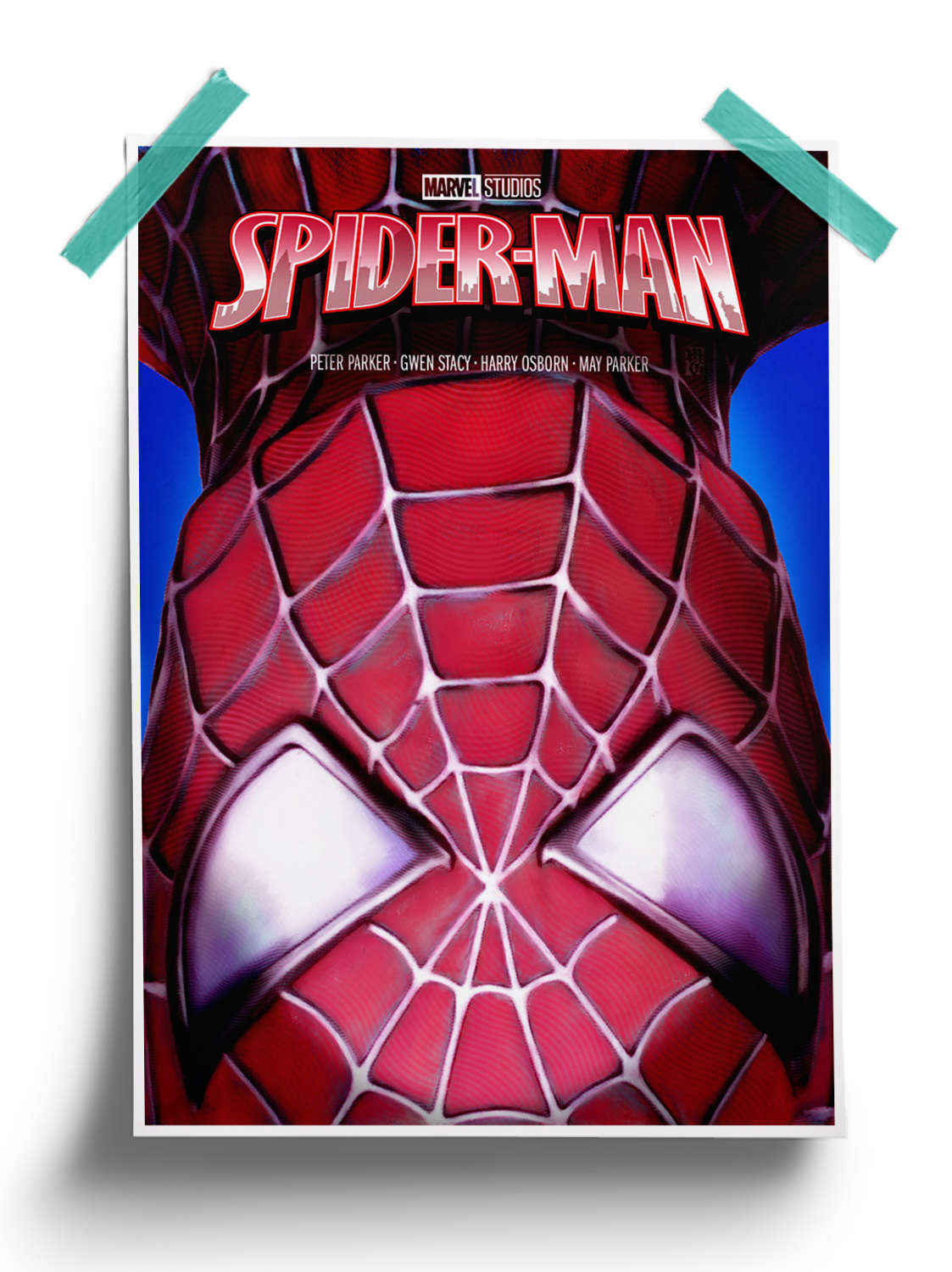 Upside Down - Spider man Official Poster