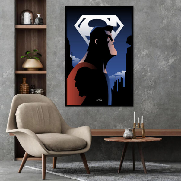 SUPERMAN Animated Series Poster