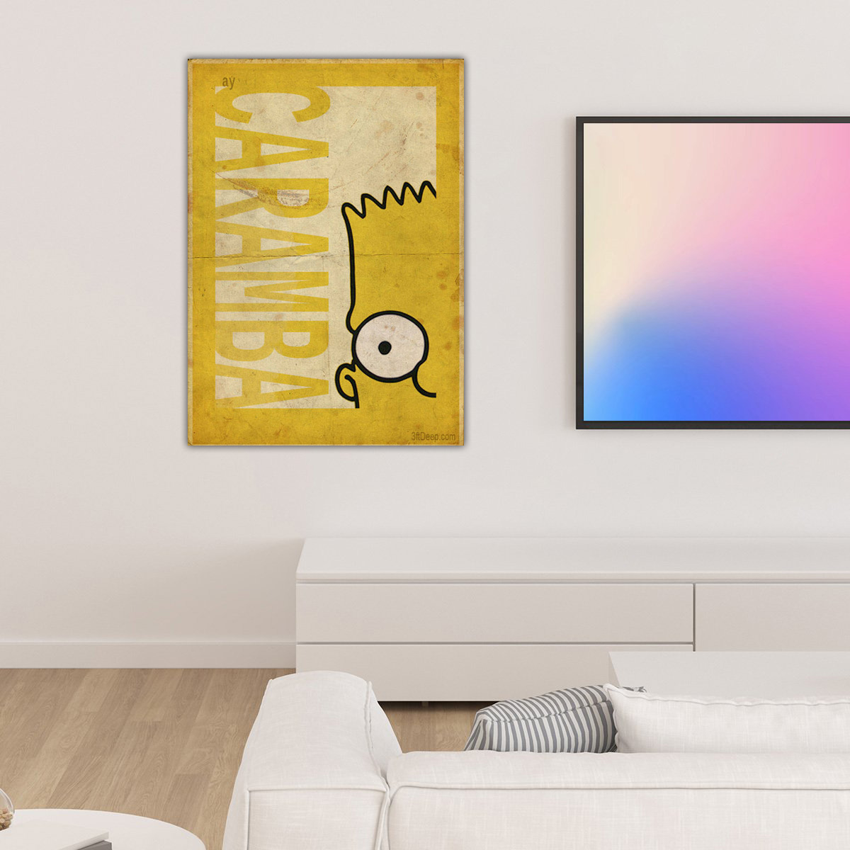 Bart Simpson | The Simpsons Minimalist Poster