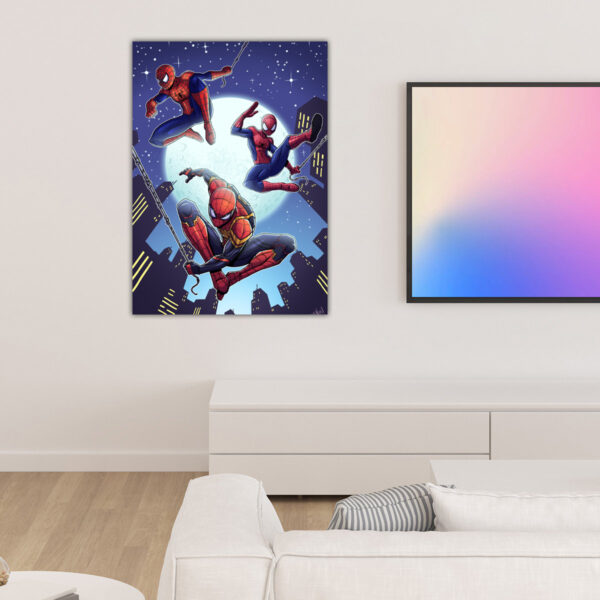 Night Hop - Spider Man Poster