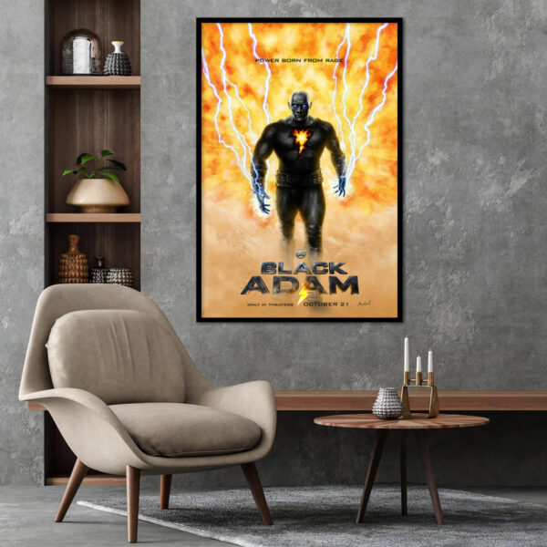 The Awakening - Black Adam Official Poster
