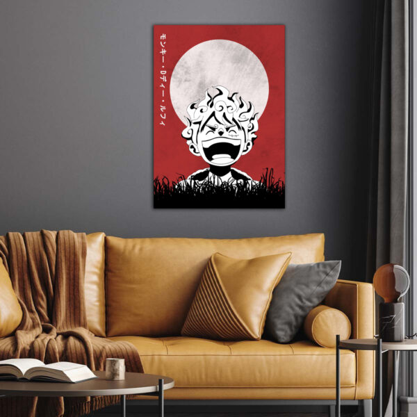 One Piece Gear 5 Luffy anime Poster