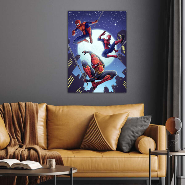 Night Hop - Spider Man Poster