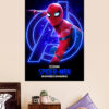 Spiderman Homecoming Neon Poster