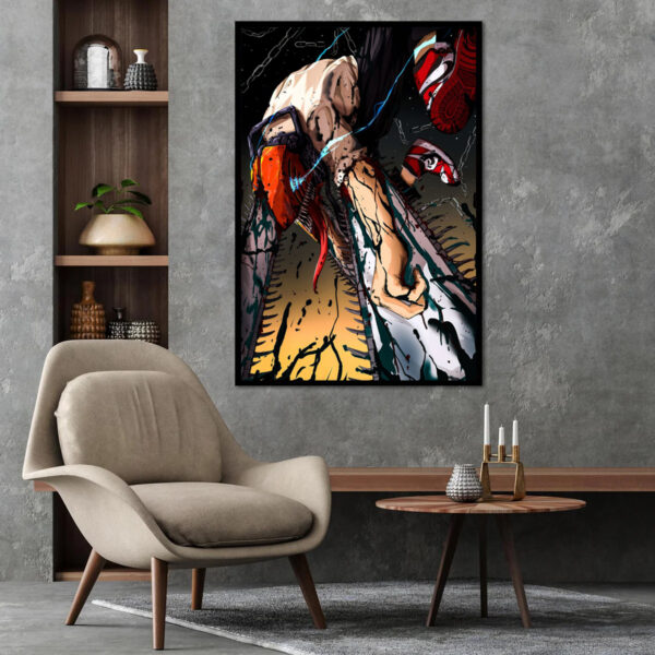 Chainsaw Man | Rust anime Poster