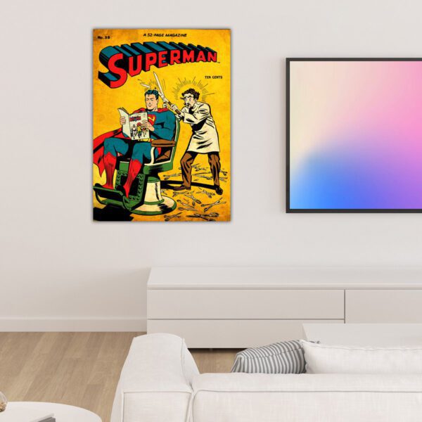 DC Comics : Superman Haircut Poster