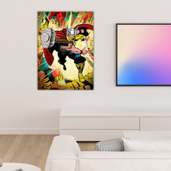 Marvel : Hammer Throw Thor Poster
