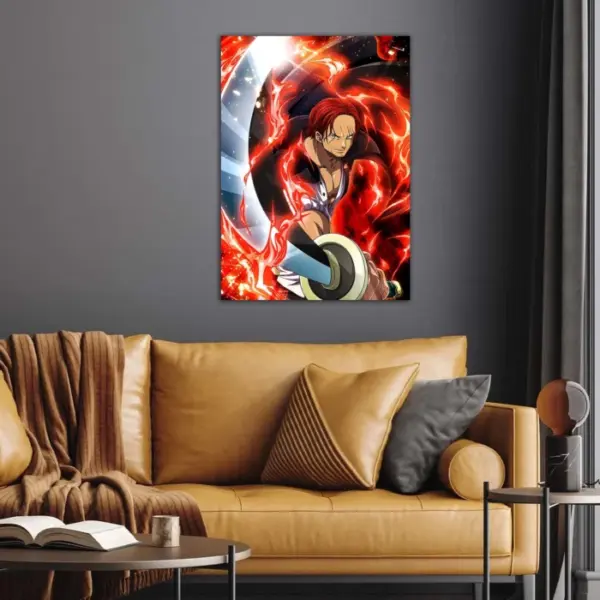 One Piece | Emperor Shanks anime Poster