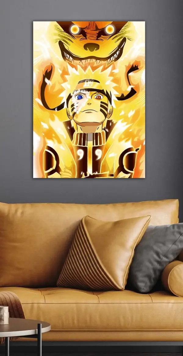 Naruto Shippuden | Naruto and Kurama anime Poster