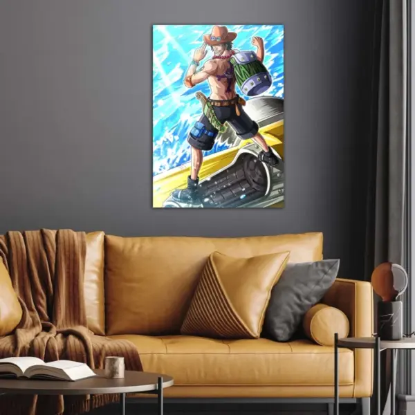 One Piece | Portgus D Ace anime Poster