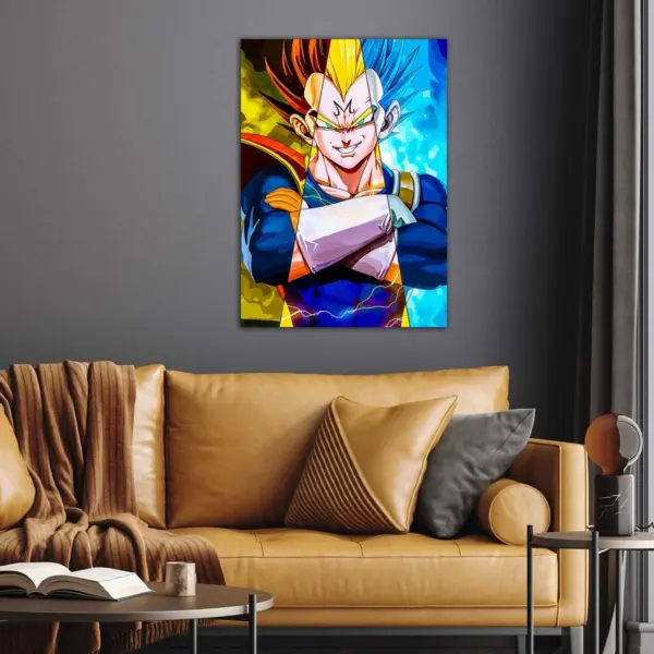 Dragon Ball | Badass Vegeta anime Poster