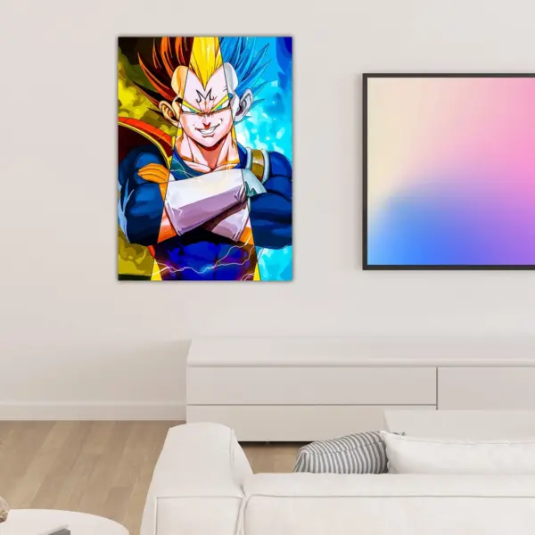 Dragon Ball | Badass Vegeta anime Poster