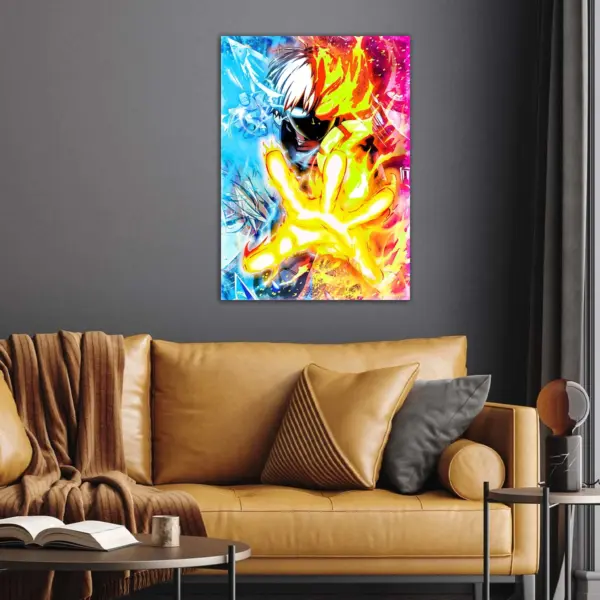 My Hero Academia | Shoto Todoroki anime Poster