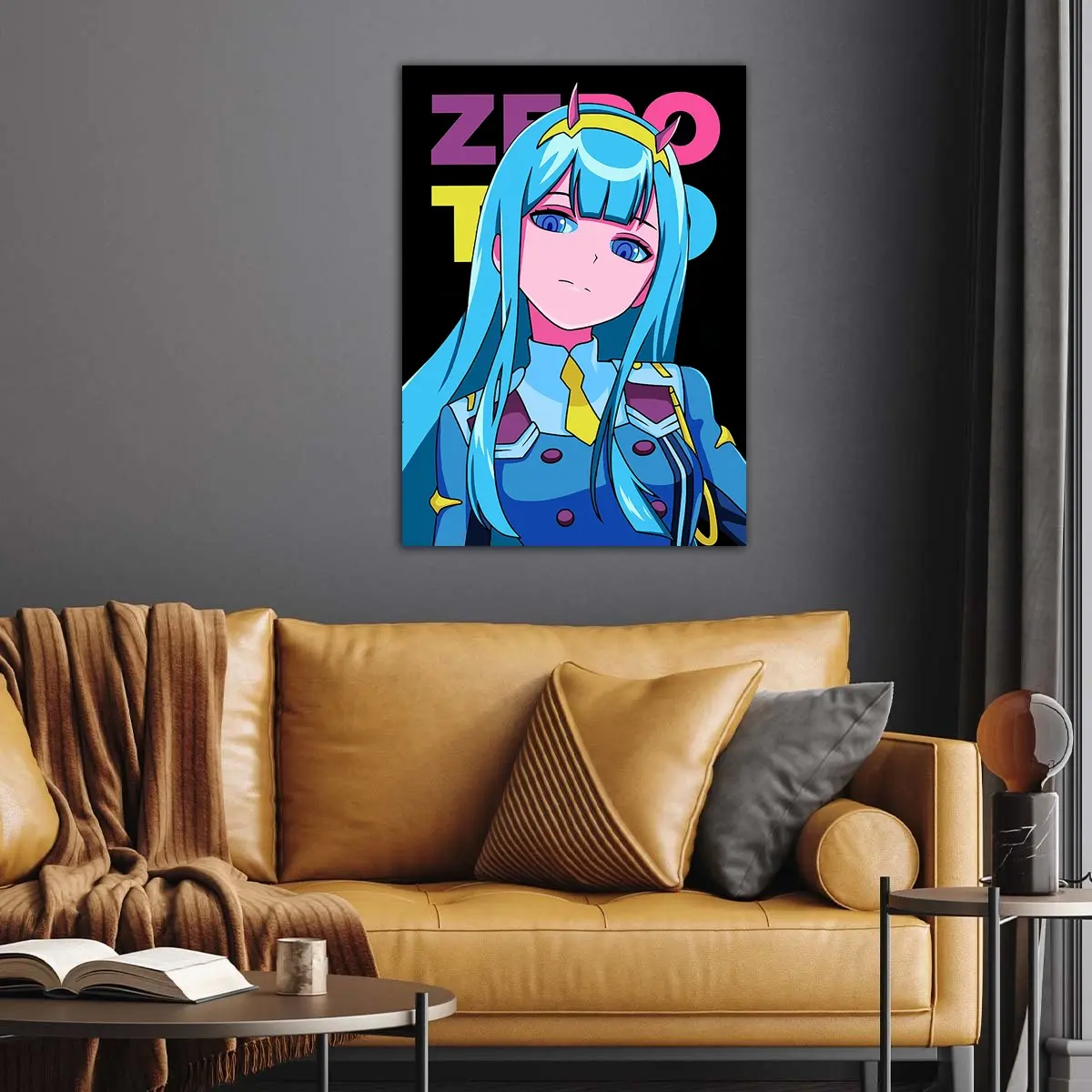 Darling in the Franxx | Zero Two Pop art anime Poster