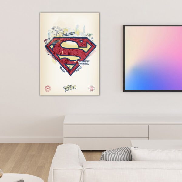 DC Comics : Superman Vintage Logo Poster