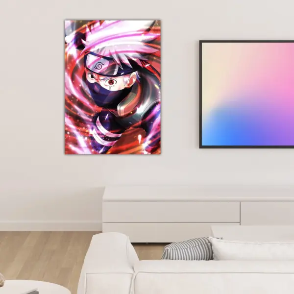 Naruto Shippuden | Sharingan Kakashi Hatake anime Poster