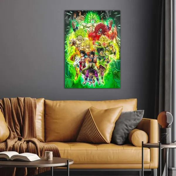 Dragon Ball | Broly Evolution anime Poster