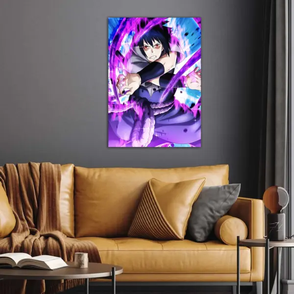 Naruto Shippuden | Rinnegan Sasuke Uchiha anime Poster