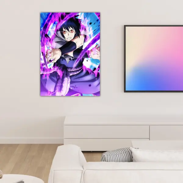 Naruto Shippuden | Rinnegan Sasuke Uchiha anime Poster