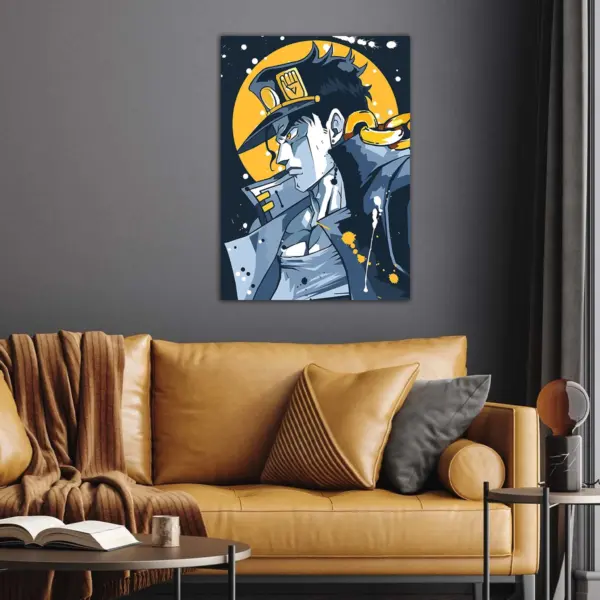 Jotaro Kujo anime Poster | JoJo's Bizarre Adventure Posters