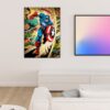 Marvel Vintage Captain America Poster
