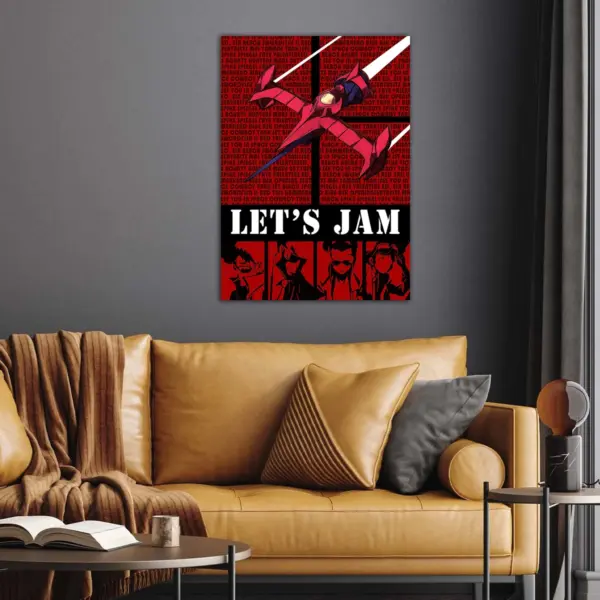 Cowboy Bebop | Lets Jam anime Poster