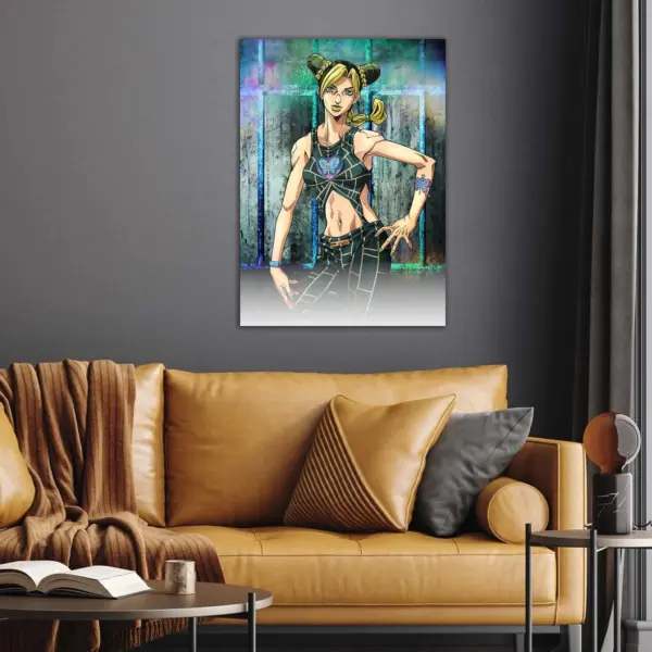 JoJo's Bizarre Adventure | Stone Ocean vintage anime Poster