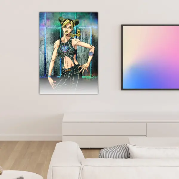JoJo's Bizarre Adventure | Stone Ocean vintage anime Poster