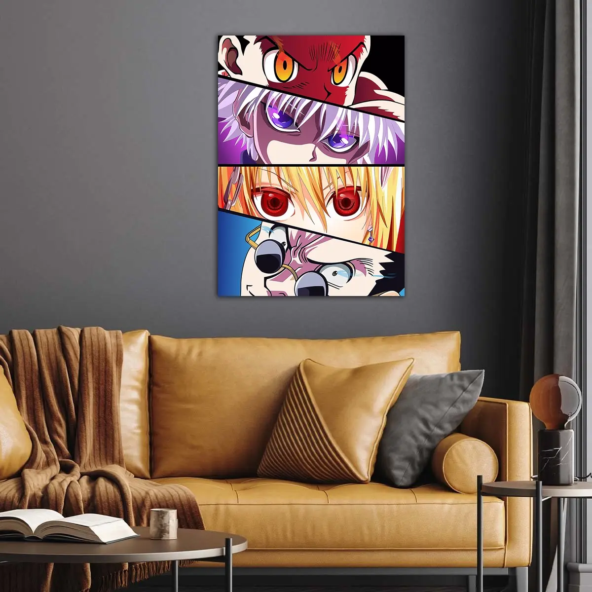 Hunter x Hunter | Gon x Kurapika x Leorio x Killua anime Poster