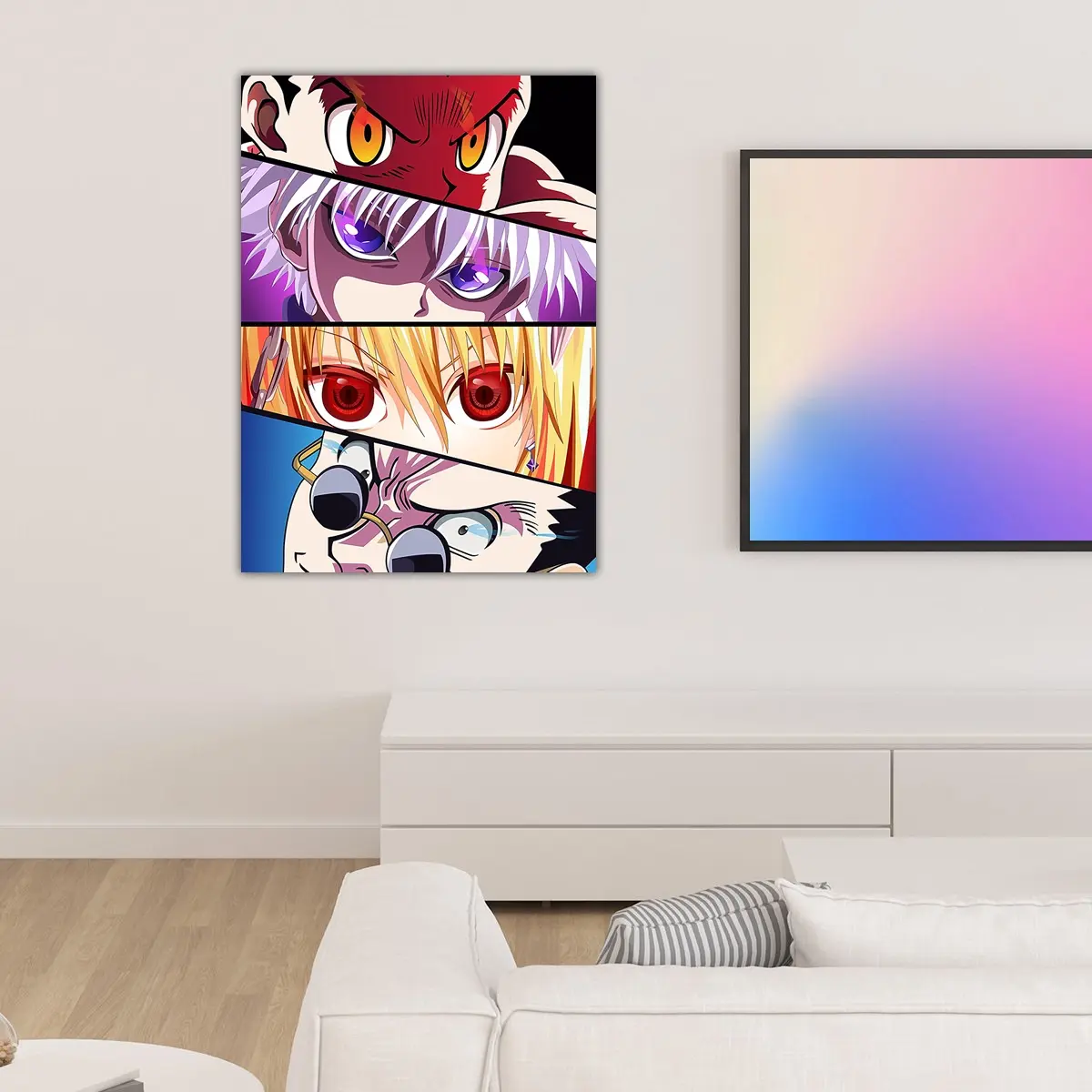 Hunter x Hunter | Gon x Kurapika x Leorio x Killua anime Poster