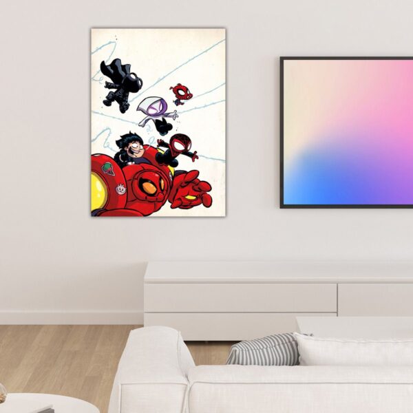 Marvel Comics Spider Man Gang Poster