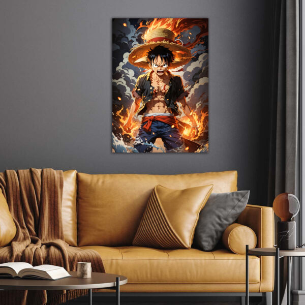 Red Roc Straw Hat - One Piece Poster