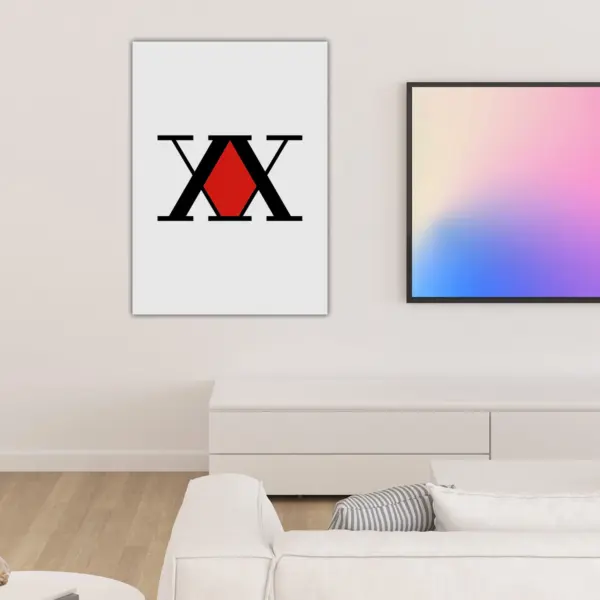Hunter x Hunter minimalistic anime Poster