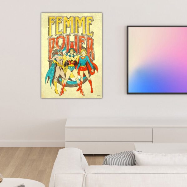 DC Comics Femme Power Wonder Woman Poster