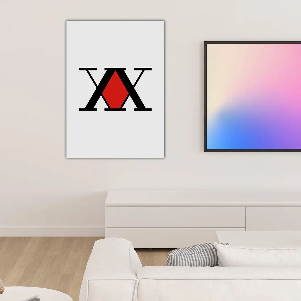 Hunter x Hunter minimalistic anime Poster