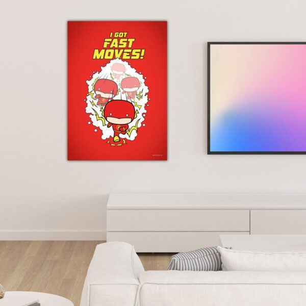DC Comics : Fast Moves Flash Poster