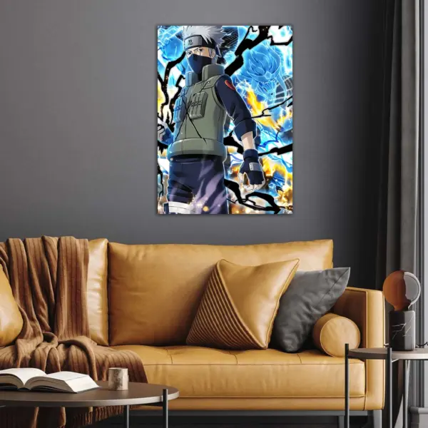 Naruto Shippuden | Team 7 Captain Kakashi Hatake anime Poster