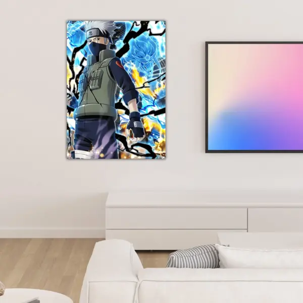 Naruto Shippuden | Team 7 Captain Kakashi Hatake anime Poster