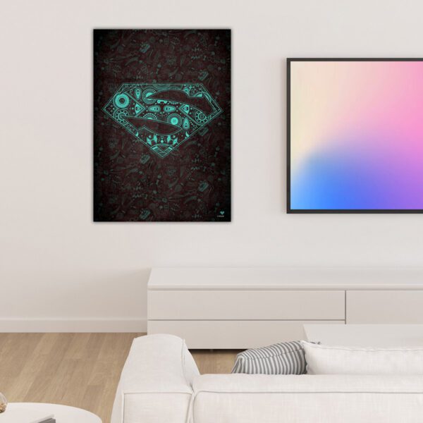 DC Comics : Superman Flurescent Poster
