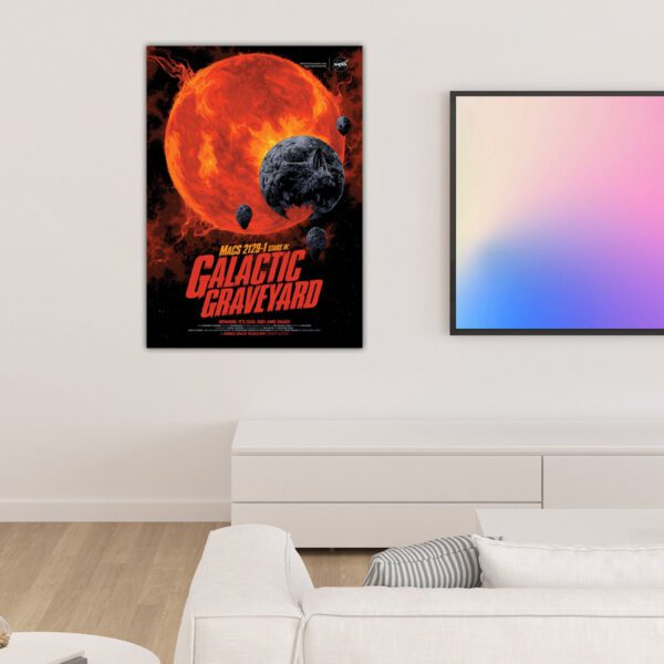 Nasa : Galactic Graveyard Poster