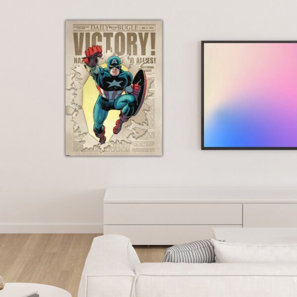 Marvel Comics Allies Captain America Poster