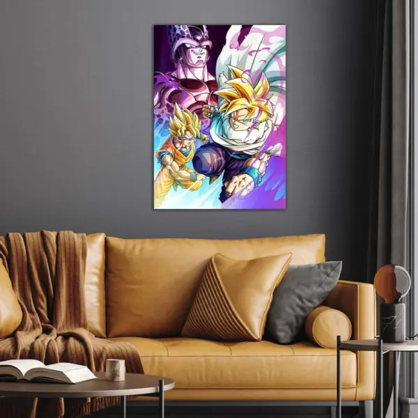 Dragon Ball | Gohan vs Cell anime Poster
