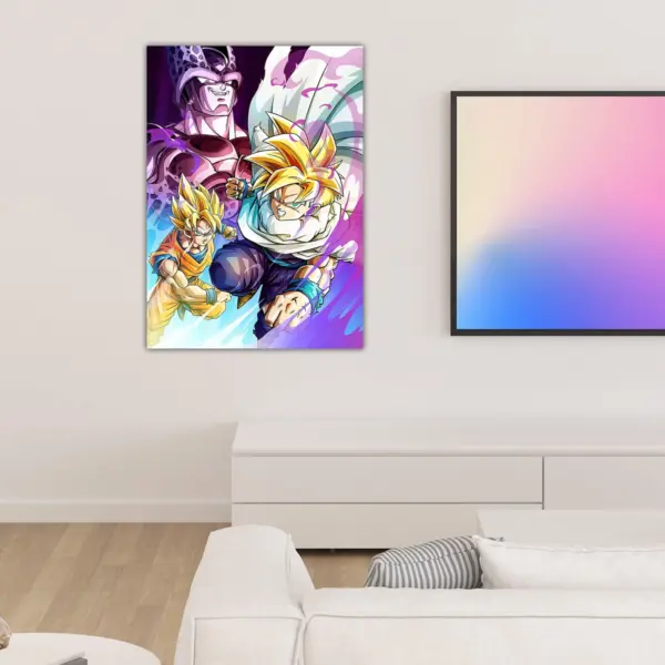 Dragon Ball | Gohan vs Cell anime Poster