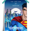 Superman Comic Art Poster
